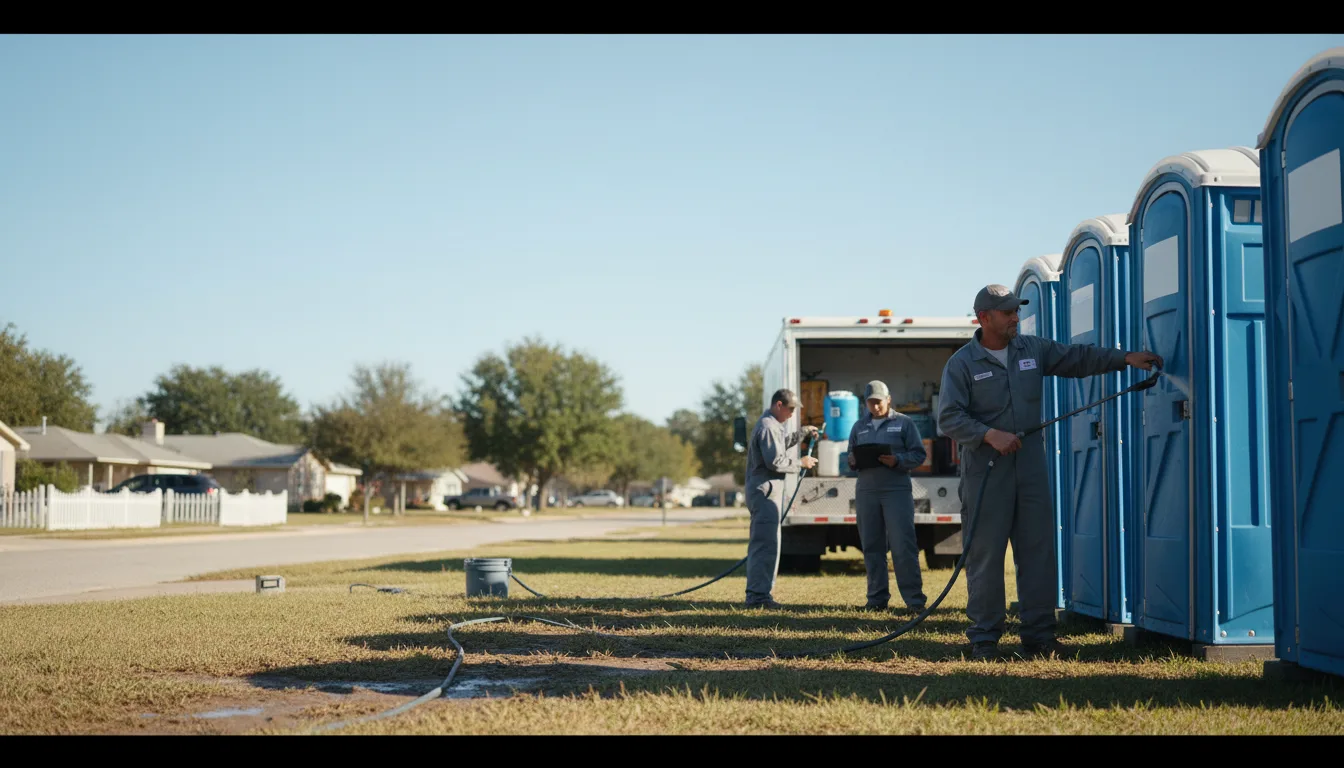Long-Term Portable Toilet Rental in Oberlin, LA near me